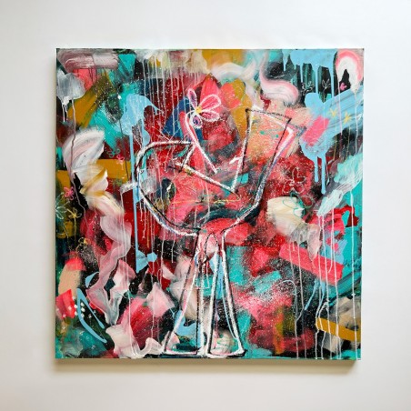 Spring Bliss Painting  by Nancy Hanna
